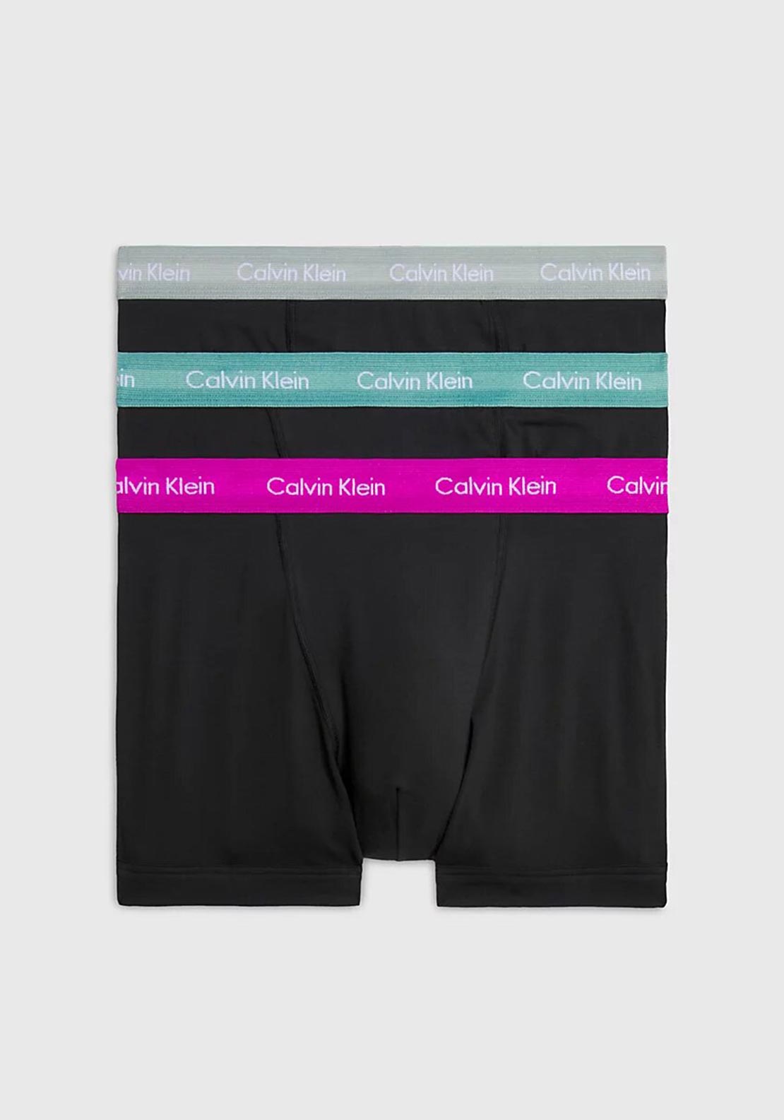 Calvin Klein Cotton Stretch Boxer Brief 3-Pack Black Multi