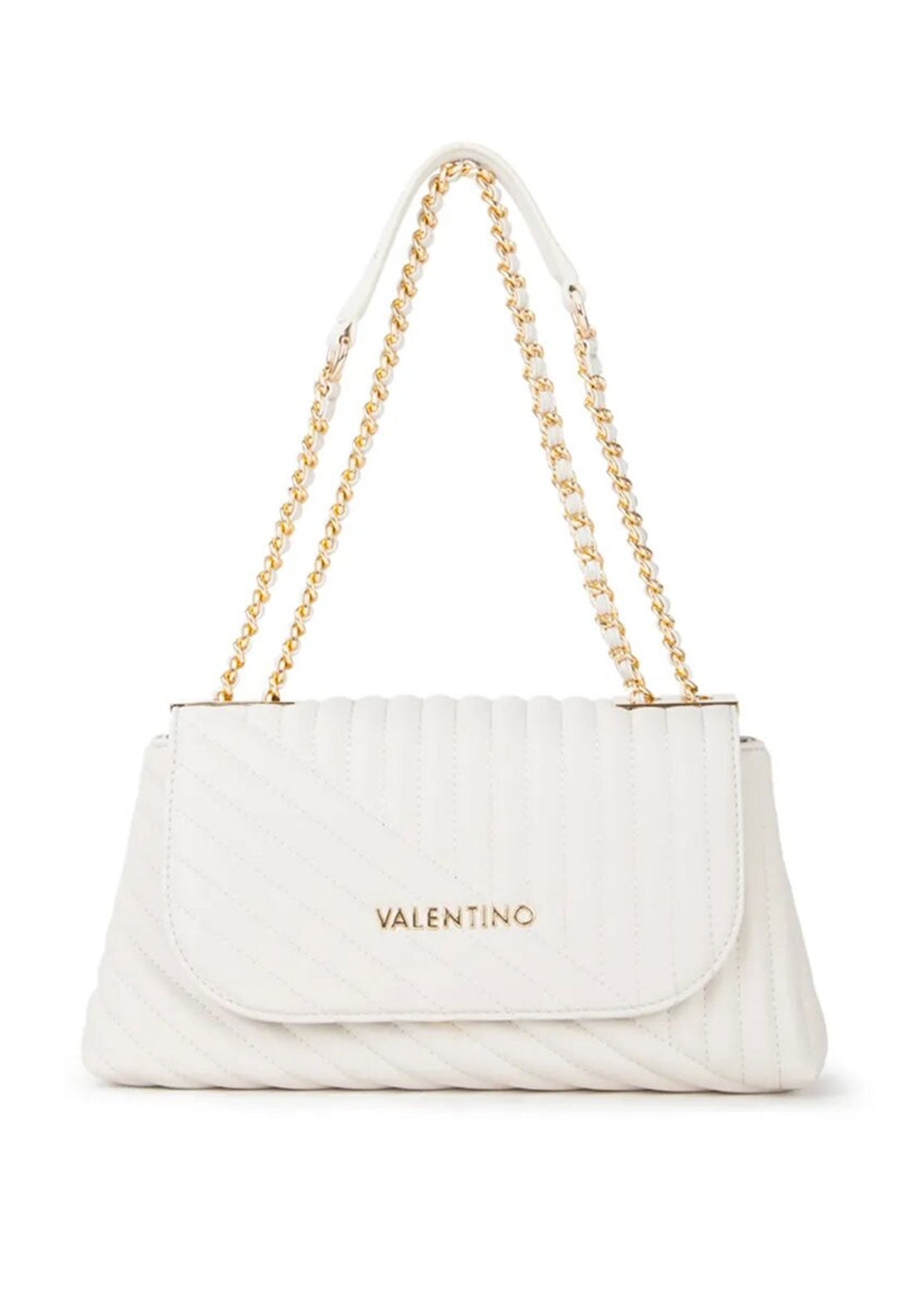 Naime Quilted Chain Bag / Ecru