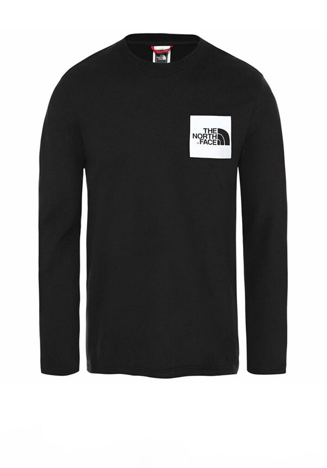 The North Face Fine Long Sleeve T Shirt TNF Black McElhinneys