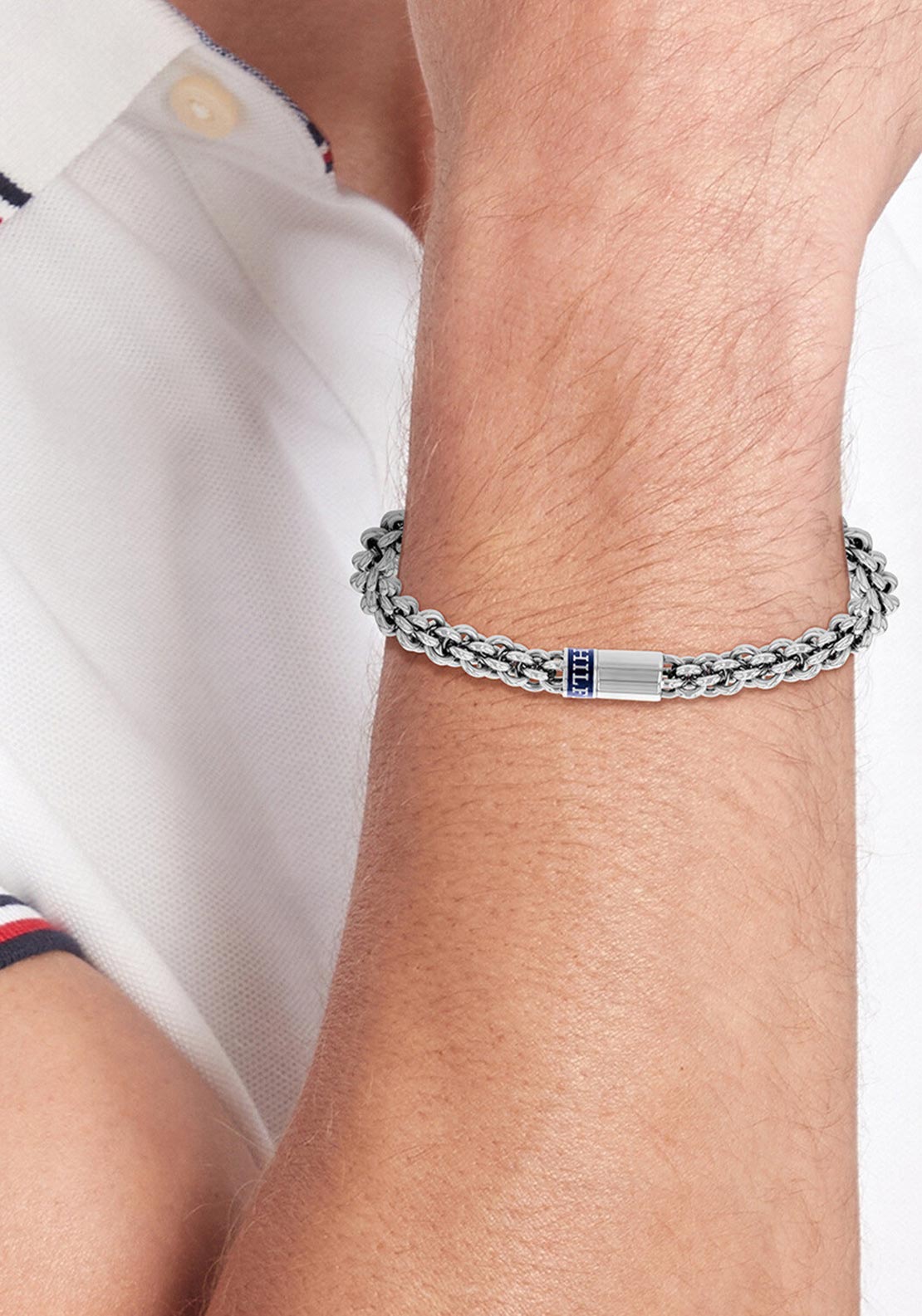 Tommy hilfiger deals mens chain bracelet