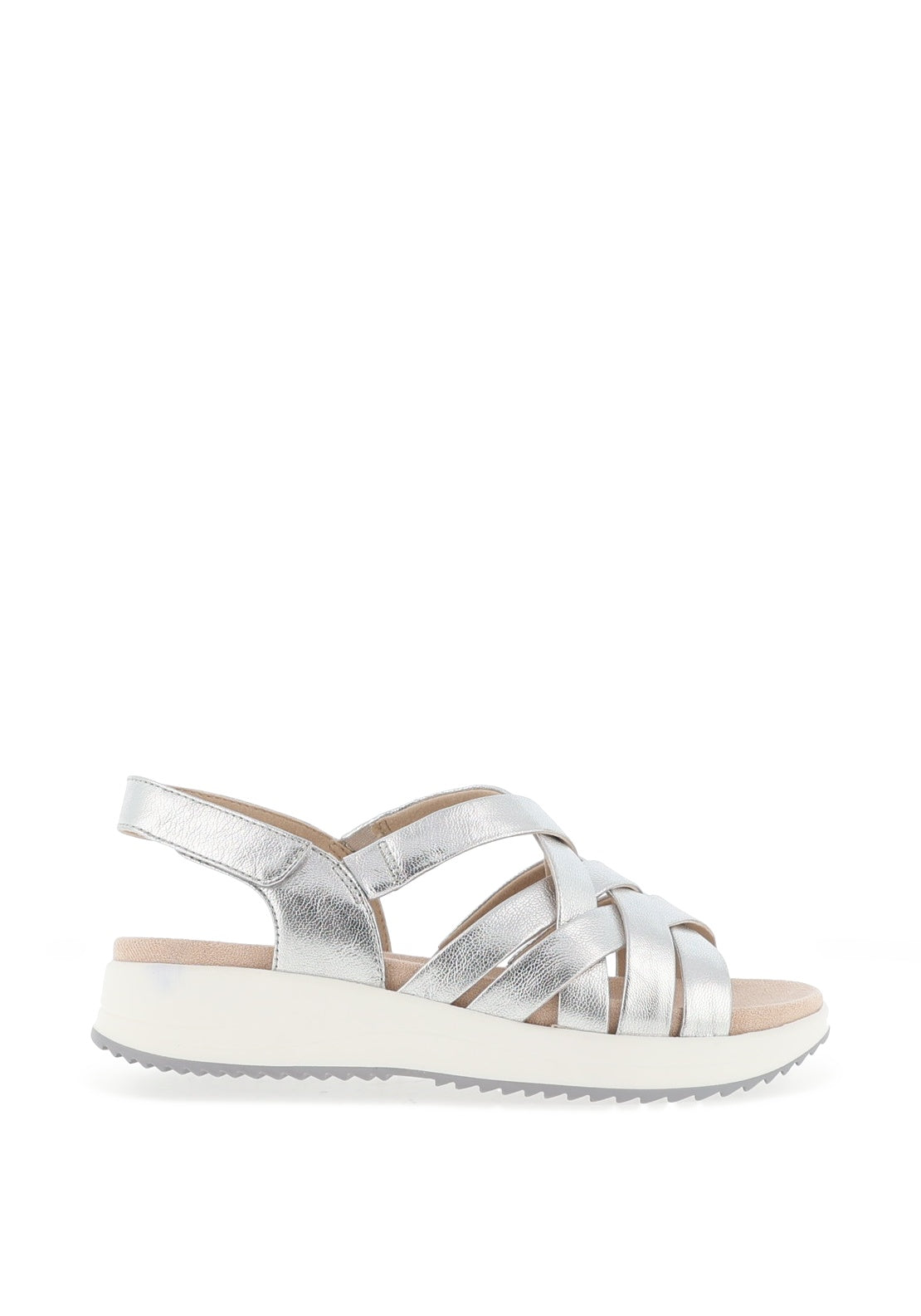 Caprice silver sandals fashion