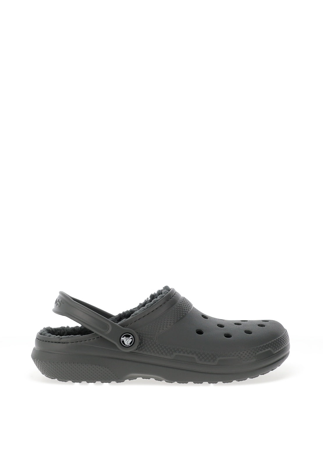 Mens white best sale fuzzy crocs