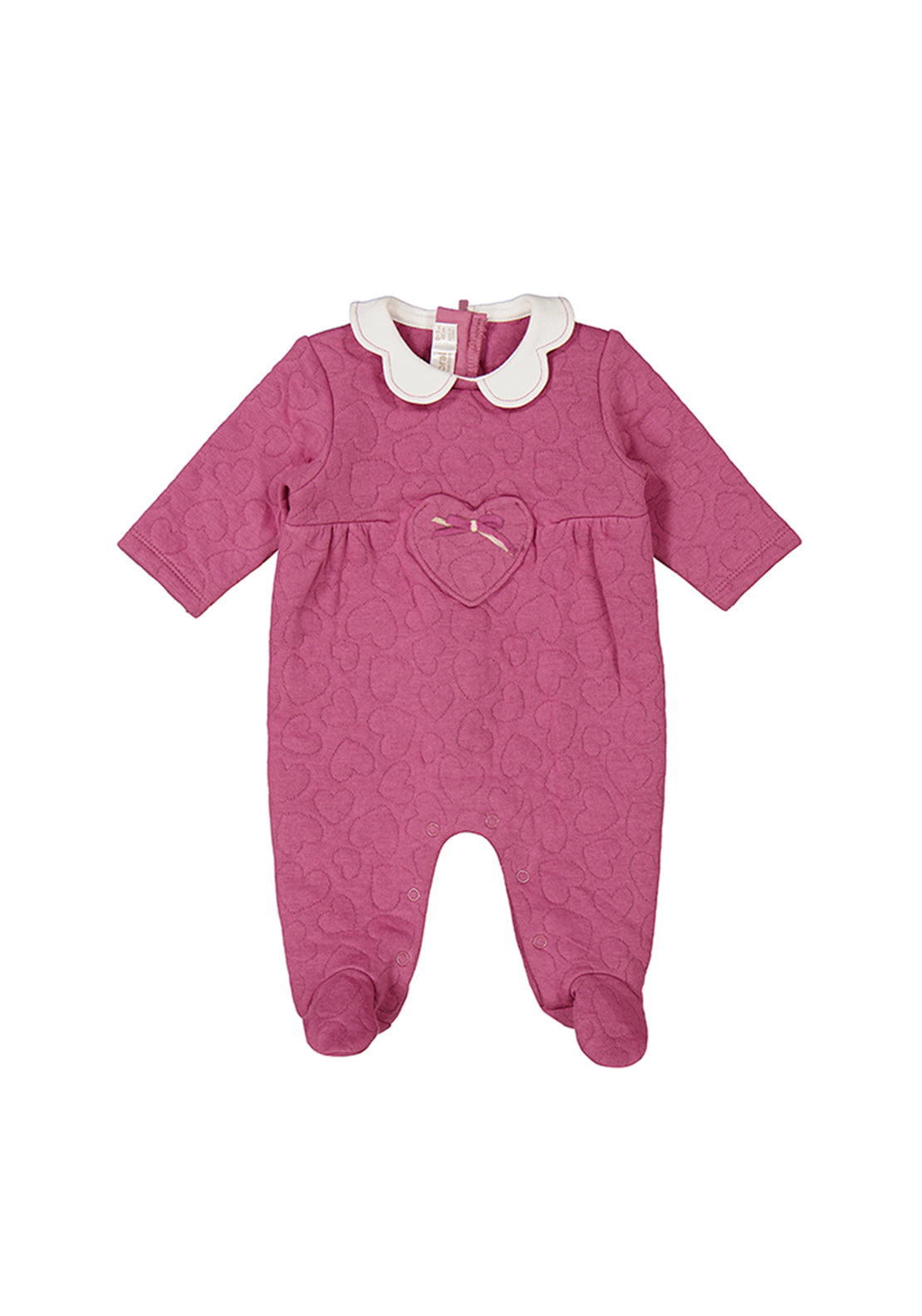 Heart babygrow hot sale