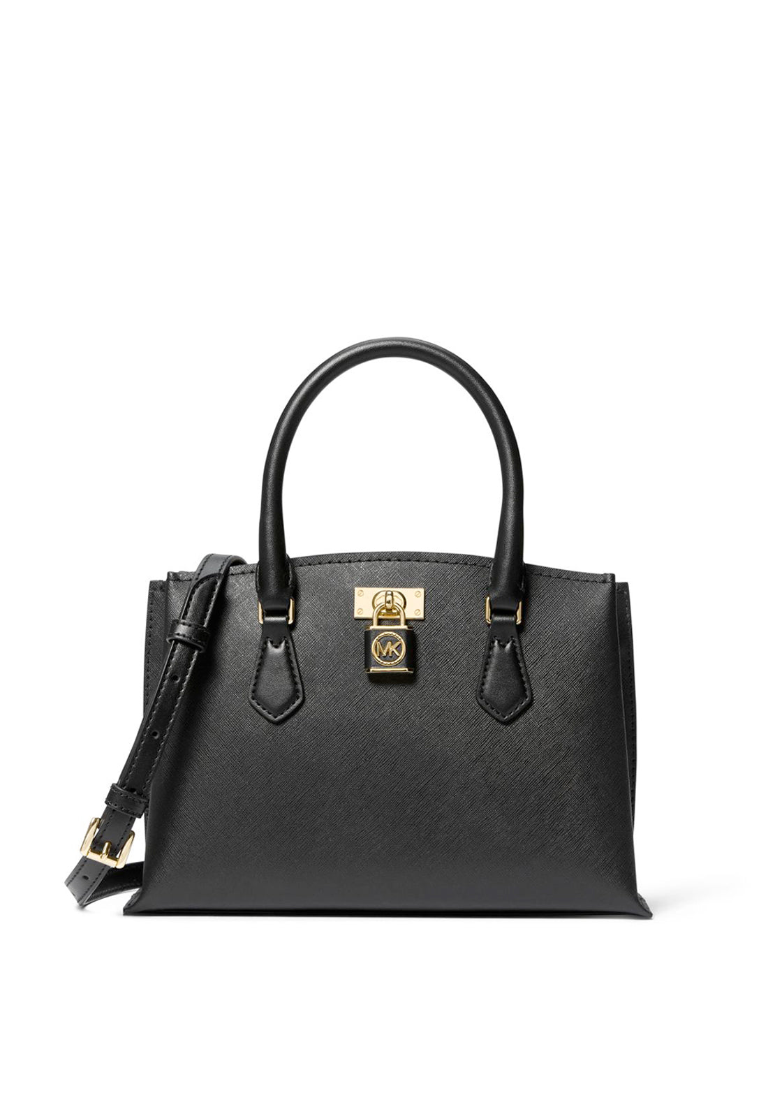 Michael kors black top and white tote bag