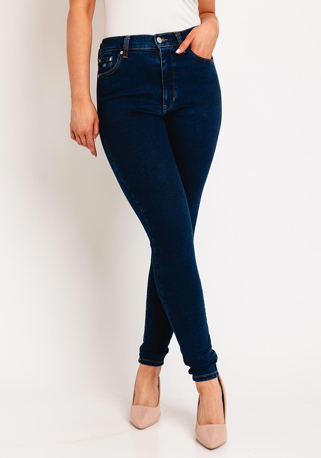 Sylvia High Rise Flared Jeans, Denim