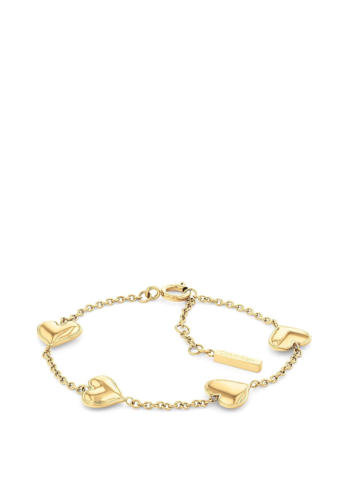 Gold love store heart bracelet