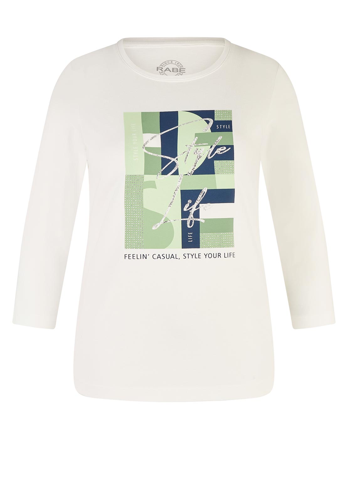 Your White Graphic Rabe T-Shirt, - McElhinneys Style Off Life