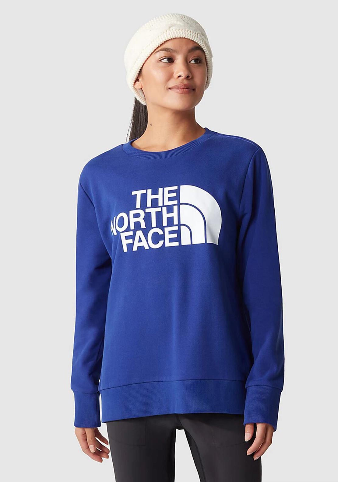 North face sweatshirt blue new arrivals