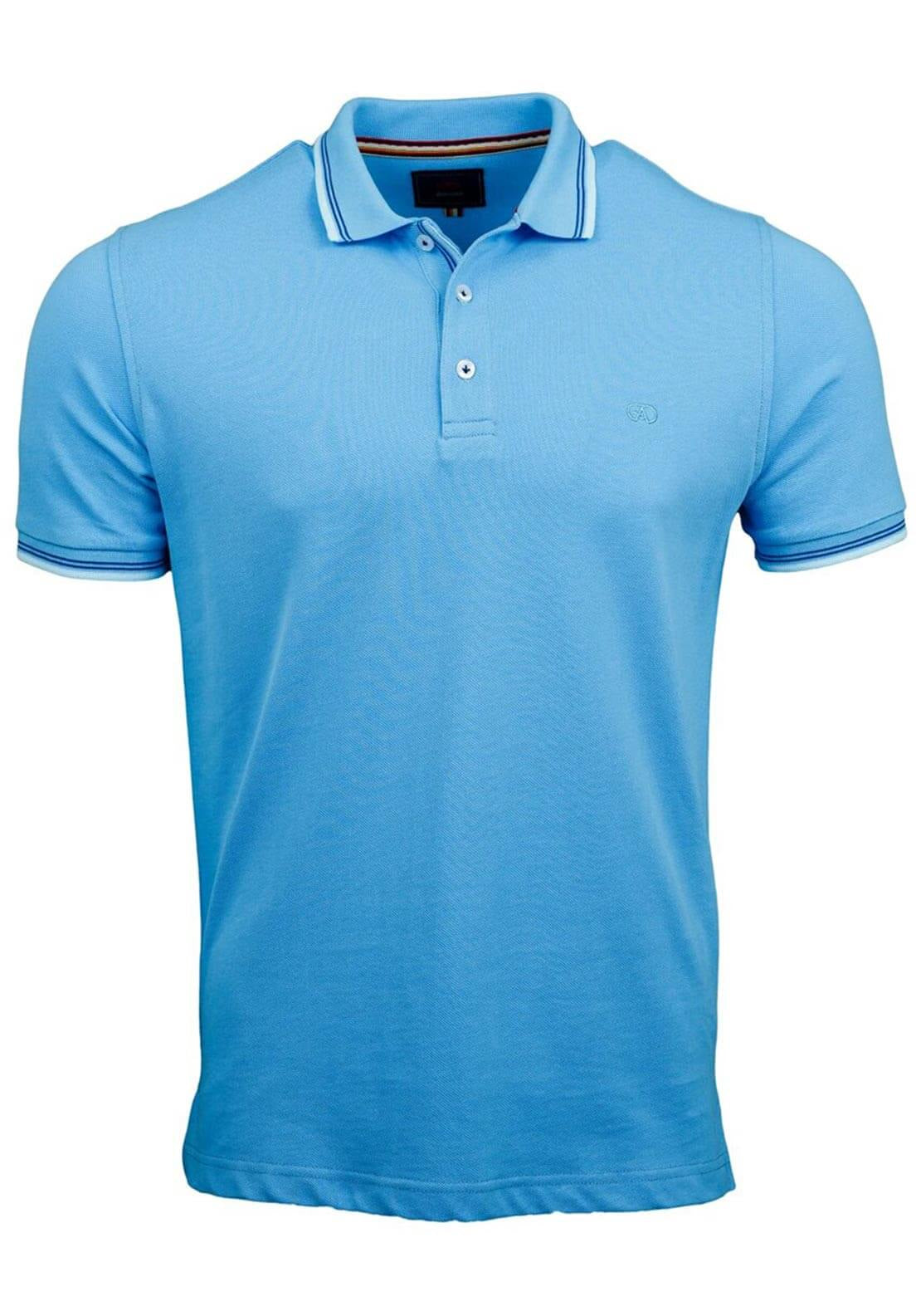 Andre Dingle Polo Shirt, Blue - McElhinneys