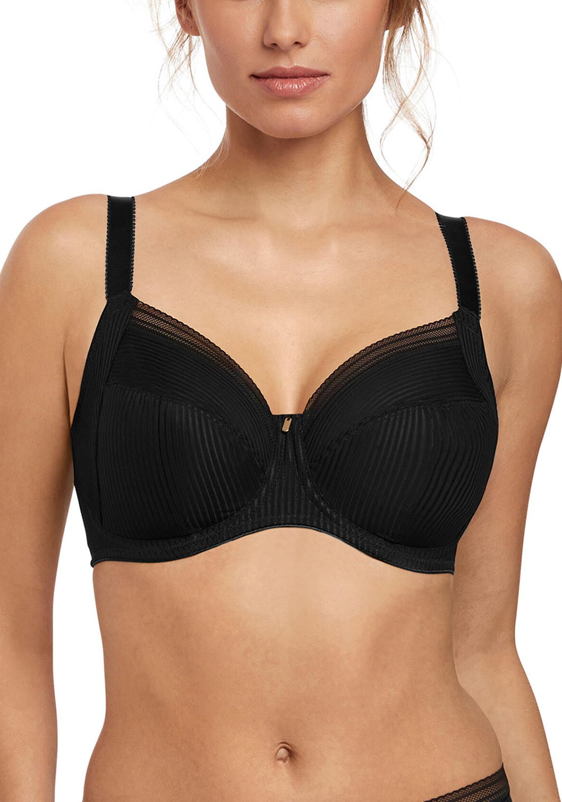 Fantasie Fusion Full Cup Side Support Bra: Black: 30G