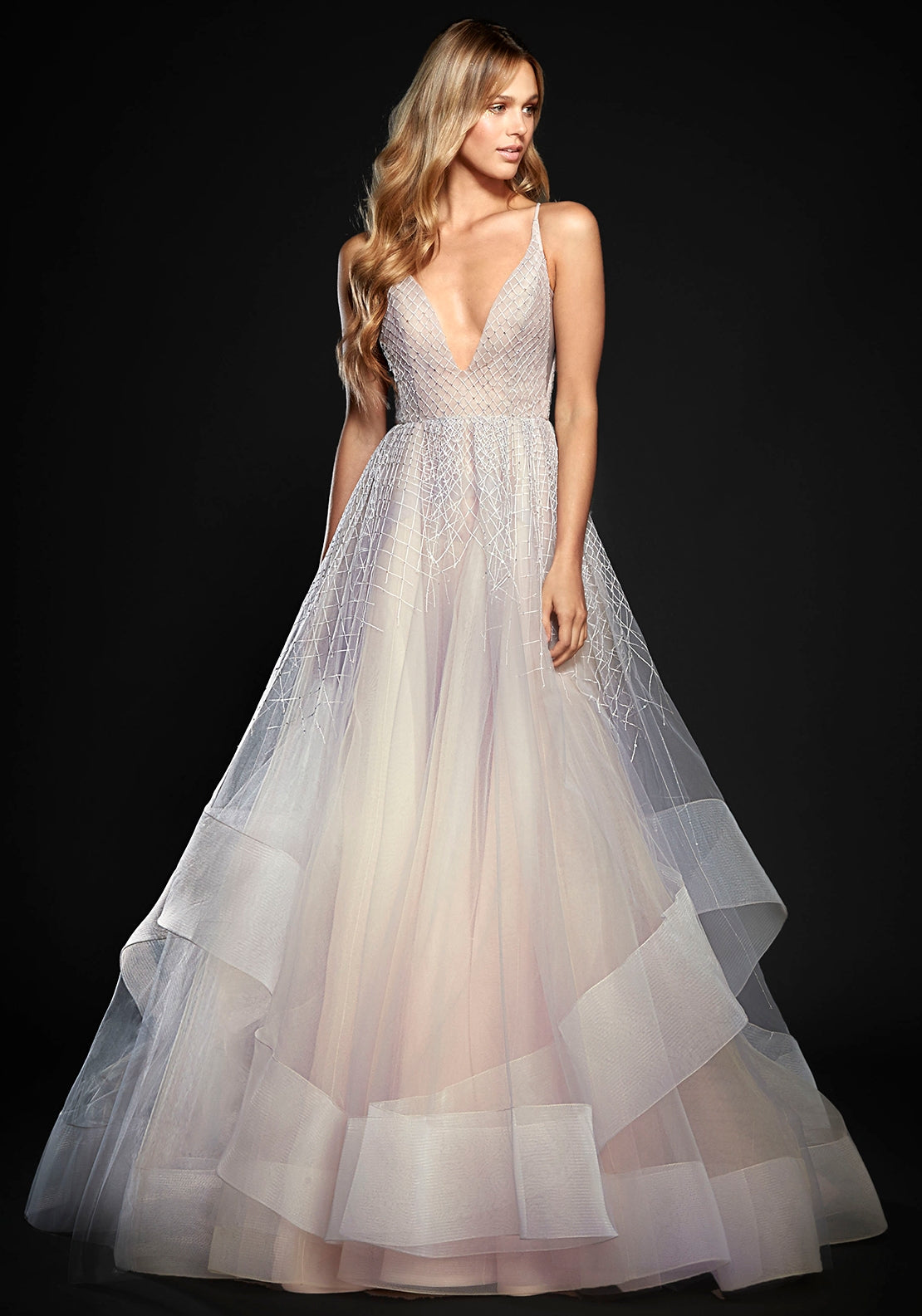 Hayley Lace + Crepe Wedding Dress