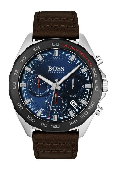 Hugo Boss Chronograph Watch Bluebrown Mcelhinneys 6606