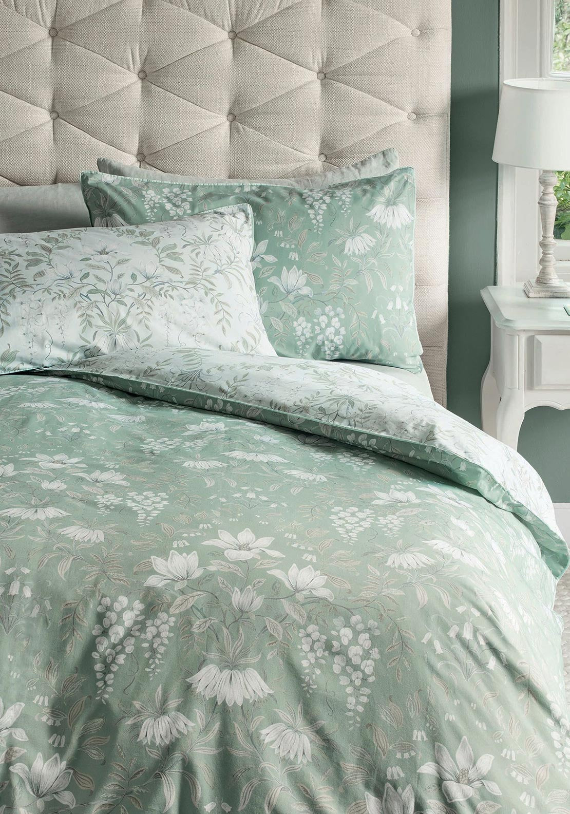 Laura Ashley Tuileries Double Duvet Cover Set, Midnight