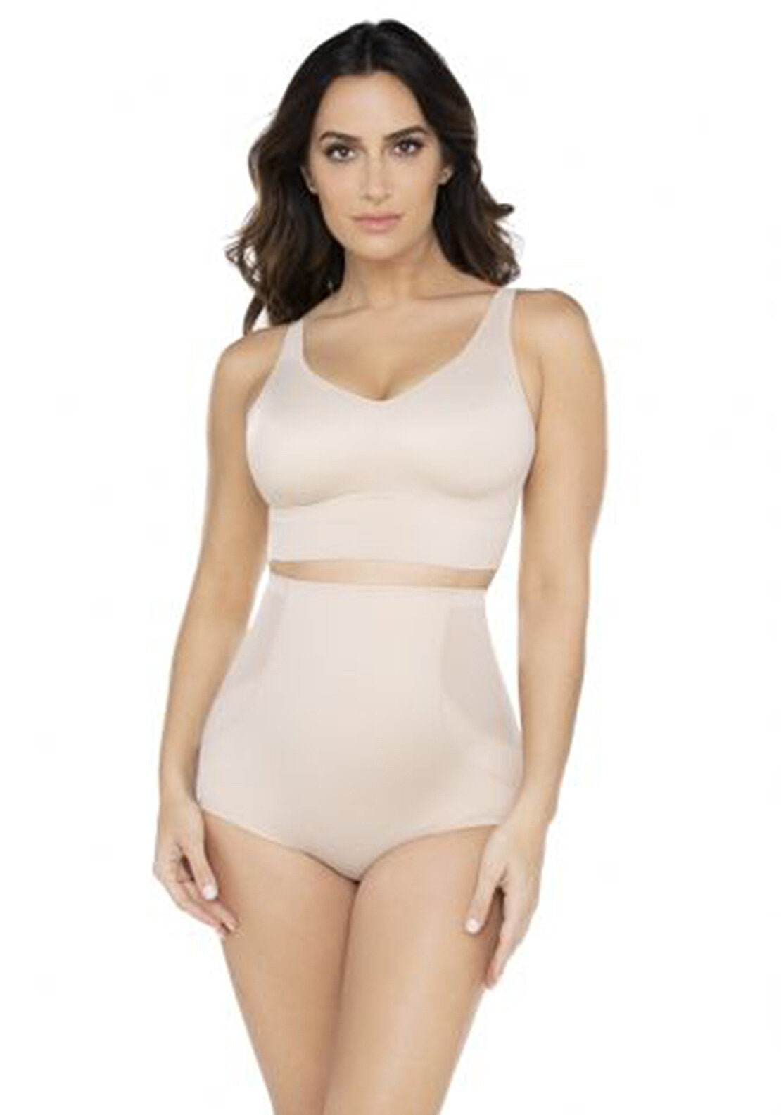 Miraclesuit Fit and Firm Top Shaper, Nude - McElhinneys