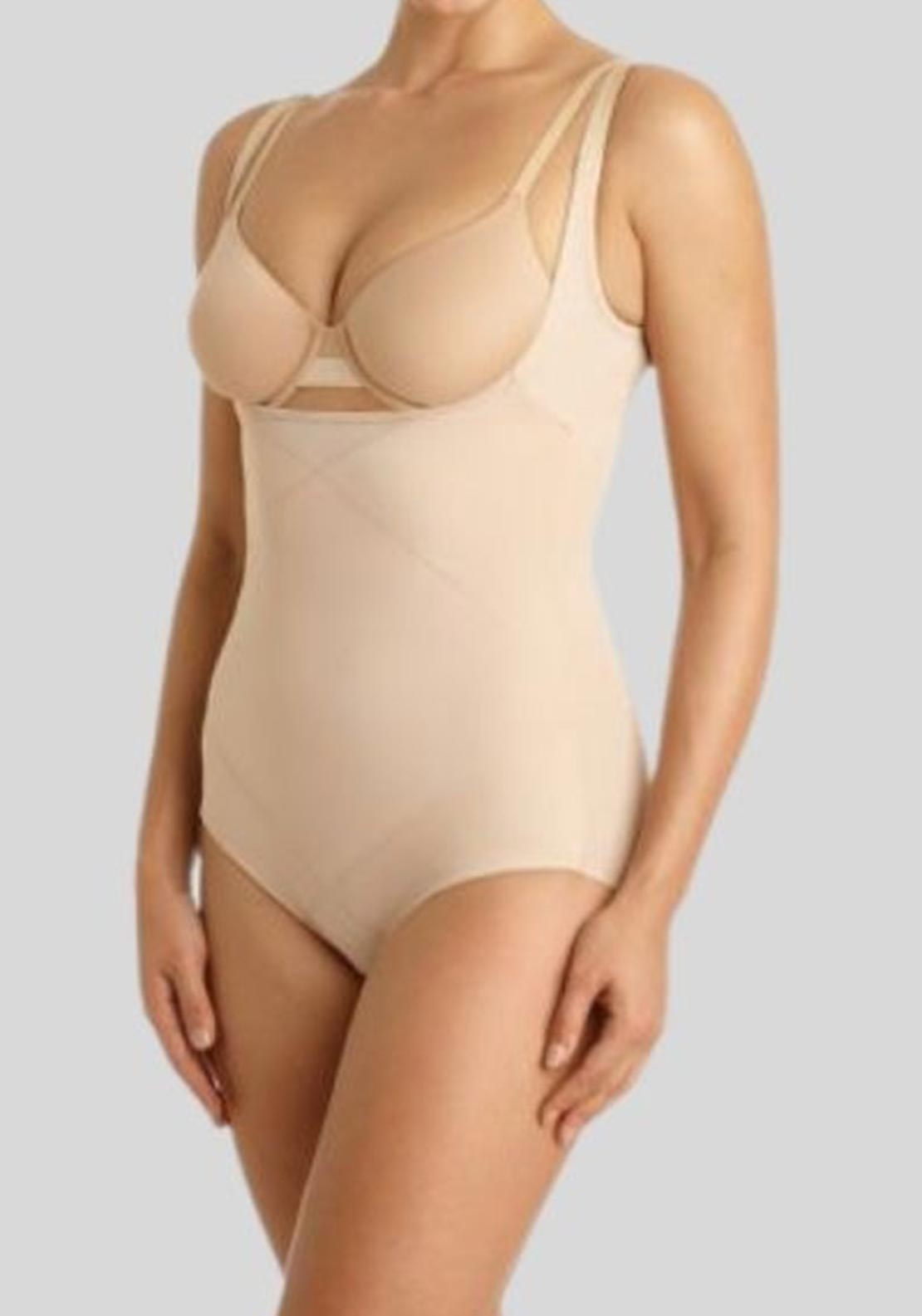 Miraclesuit Instant Tummy Tuck 2411 Open Bust Body Briefer, Warm