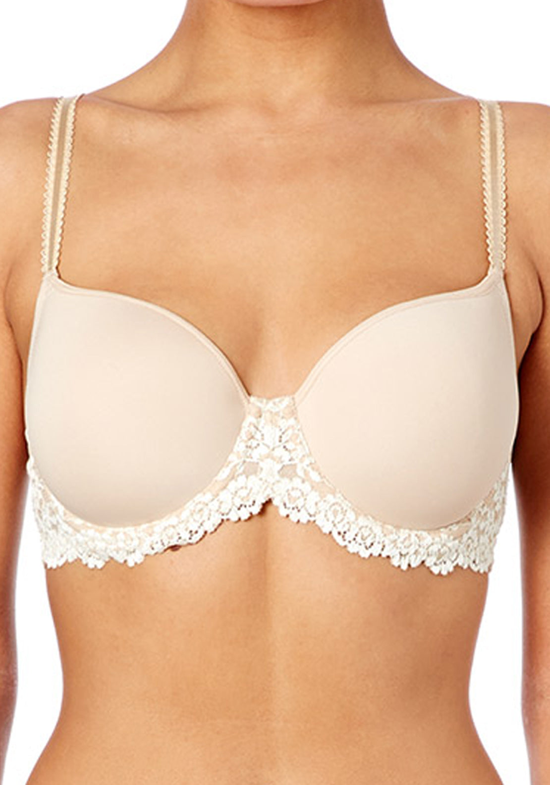 Wacoal Embrace Lace Underwire T-Shirt Bra - Nude