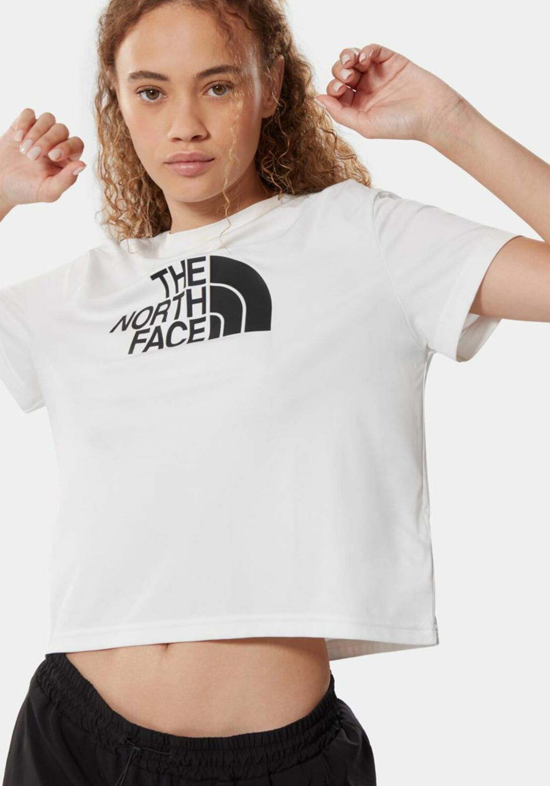 Womens north face hot sale crop top