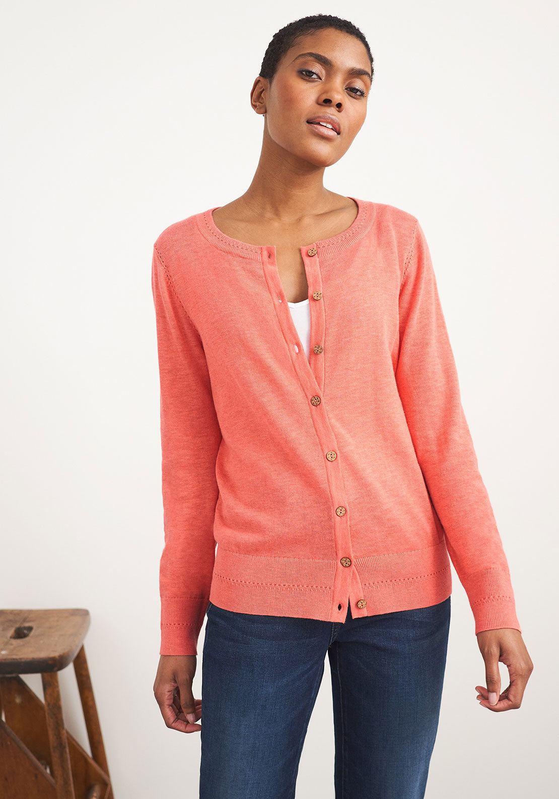 White stuff clearance orange cardigan