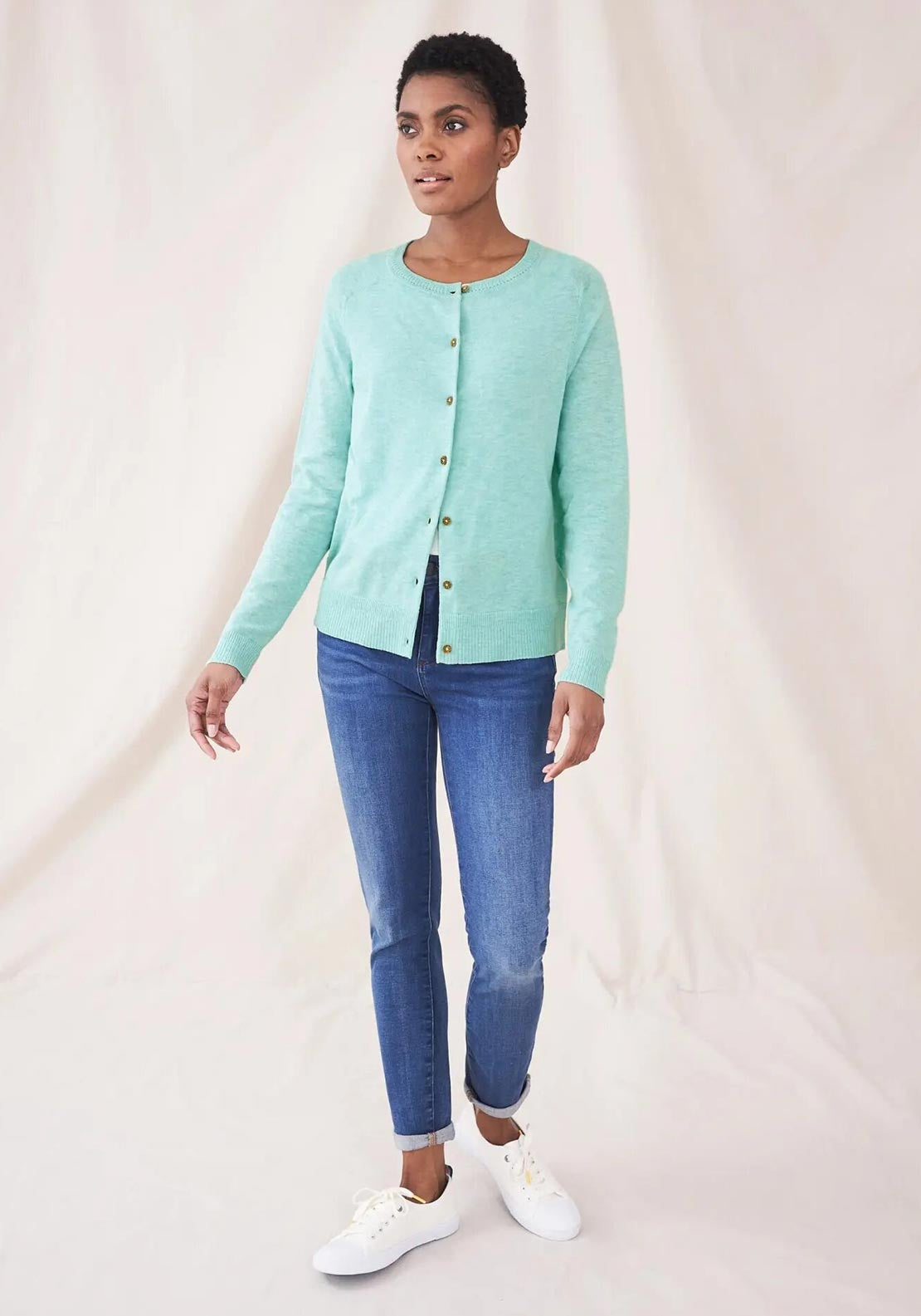 Mint shop cardigan outfit