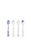 Pip Studio Set/4 Teaspoons, Royal White