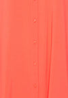 Ichi Main Longline Shirt, Hot Coral