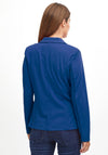 Fransa Jersey Blazer Jacket, Bellwether Blue