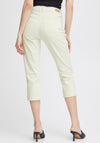 Fransa Fotwill Capri Trousers, Arctic Wolf