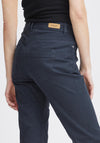 Fransa Fotwill Capri Trousers, Navy