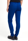 Fransa Tessa Knitted Slim Leg Trouser, Blue