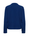 Fransa Waffle Knitted Jacket, Bellwether Blue