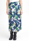 Fransa Floral Printed Midi Skirt, Lavendar Mix