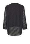 Fransa Tinsel Embellished Blouse, Black