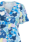 B.Young  Joella Watercolour Inspired Mini Dress, Angel Blue