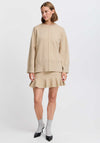 b.young Otari Relaxed Fit Jumper, Beige