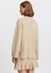 b.young Otari Relaxed Fit Jumper, Beige