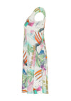 Dolcezza Pastel Print Knee Length Dress, Multi