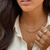 24Kae Chain Link Necklace, Gold