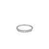 24Kae Classic Stone Ring, Silver