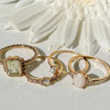 24Kae Pearl Ring, Gold