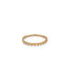 24Kae Row of Hearts Ring, Gold