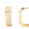 PDPAOLA Olympia Hoop Earrings, Gold