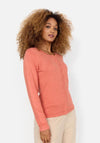 Soyaconcept Dollie Soft Knit Cardigan, Coral