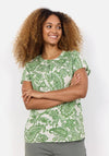 Soyaconcept Dido Paisley Print Top, Green