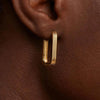 PDPAOLA Super Nova Hoop Earrings, Gold