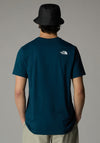 The North Face Men’s Never Stop Exploring T-Shirt, Petrol Blue