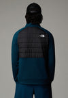 The North Face Men’s Reaxion Hybrid Jacket, Petrol Blue & Black