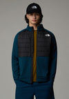 The North Face Men’s Reaxion Hybrid Jacket, Petrol Blue & Black