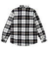 Levi’s Boys Long Sleeve Check Overshirt, Black Multi