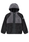 Levi’s Boys Sherpa Hooded Jacket, Pirate Black