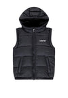 Levi’s Boys Essential Hooded Bodywarmer, Black